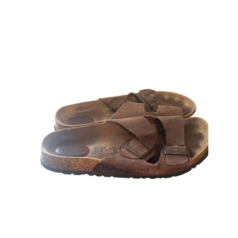 Betula by Birkenstock leather sandals men 10 M